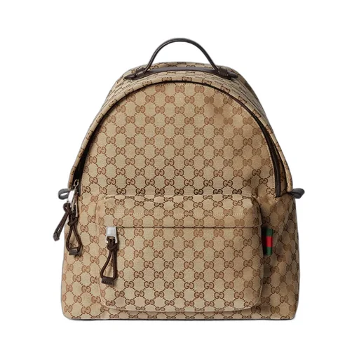 Gg Canvas Medium Backpack
