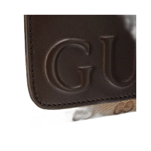 Gg Canvas Small Toiletry Case