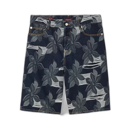 Denim Jacquard Pant