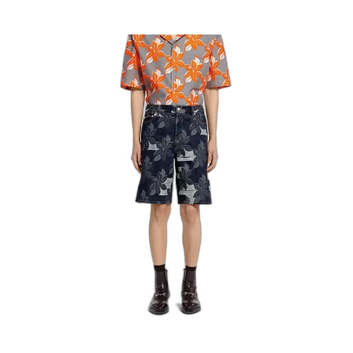 Denim Jacquard Pant
