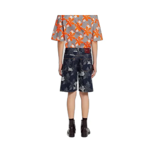 Denim Jacquard Pant