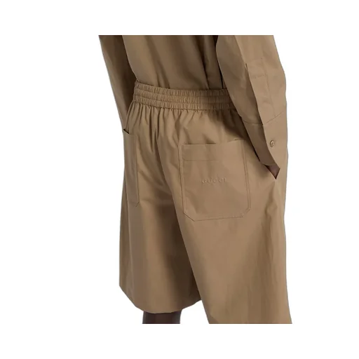 Cotton Poplin Shorts