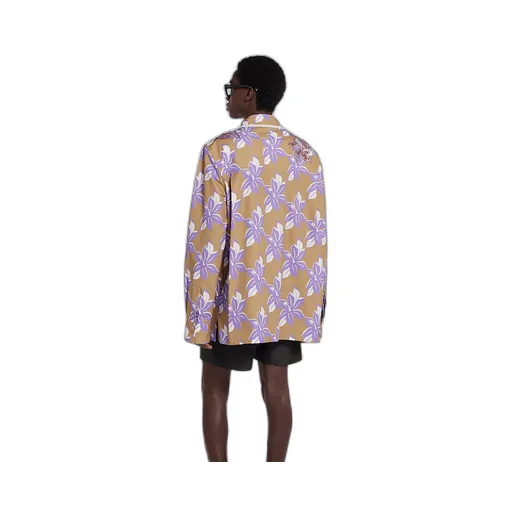 Printed Cotton Poplin Shirt