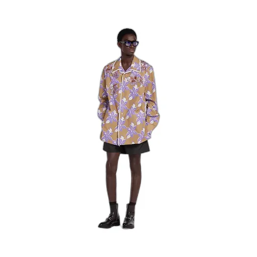 Printed Cotton Poplin Shirt
