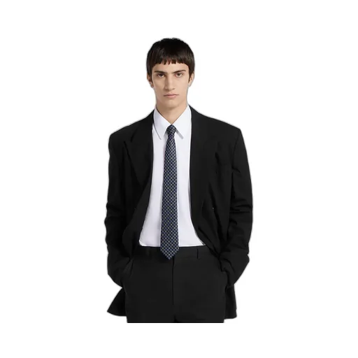 Gg Silk Jacquard Tie