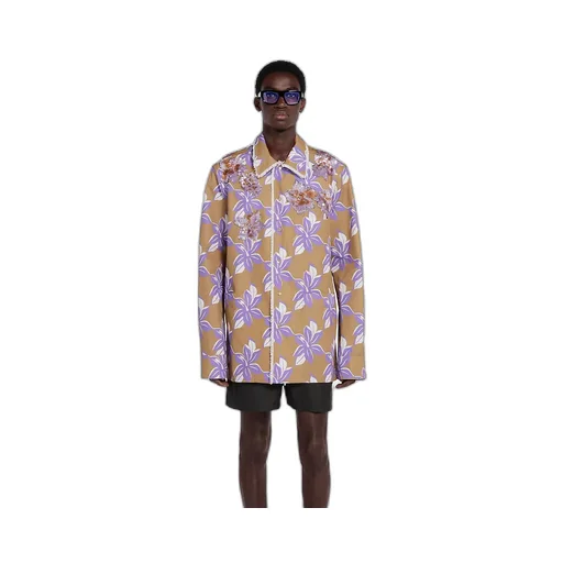 Printed Cotton Poplin Shirt