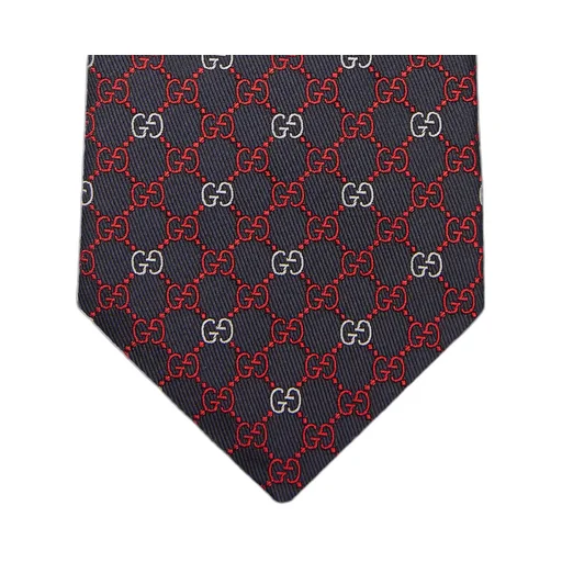 Gg Silk Jacquard Tie