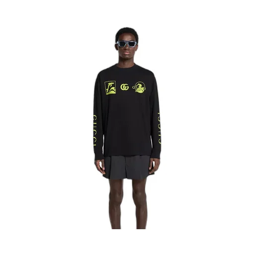 Printed Cotton Jersey Sweatshirt
