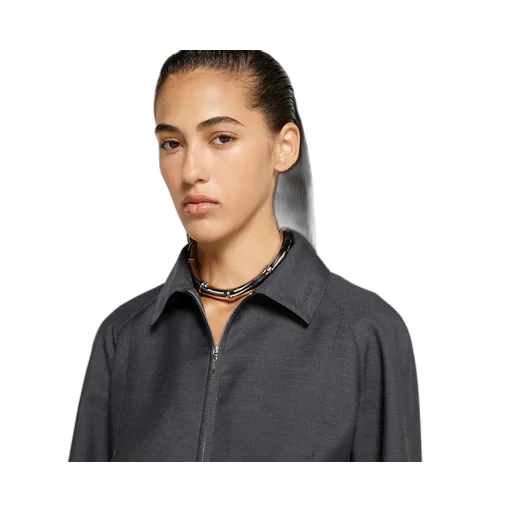 Wool Bomber Jacket