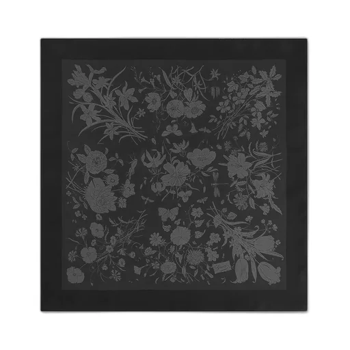 Printed Silk Twill Carré