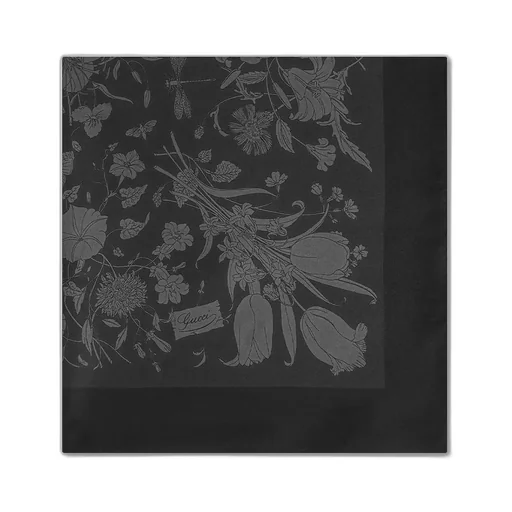 Printed Silk Twill Carré