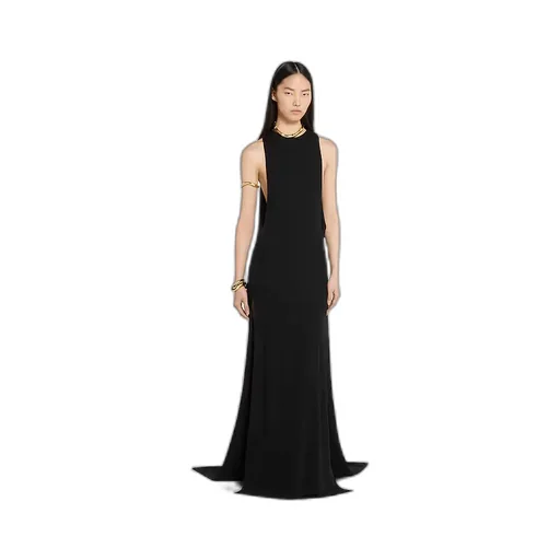 Jersey CrÊPe Fabric Evening Dress