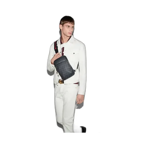Gg Black Small Slingbag