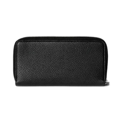Zip Around Wallet With Gucci Script