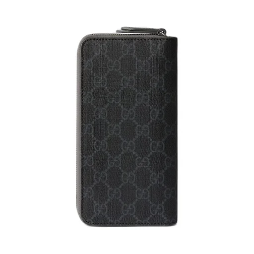 Bi-Colour Zip Around Wallet