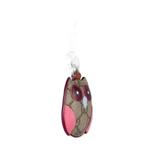 Owl-Shaped Bag Charm