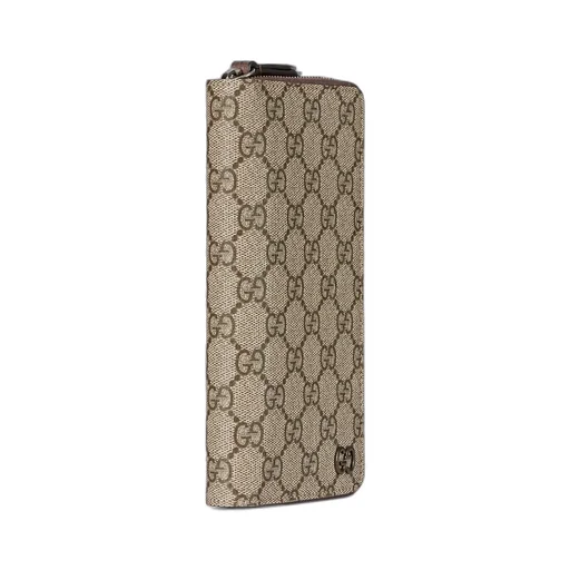 Bi-Colour Zip Around Wallet