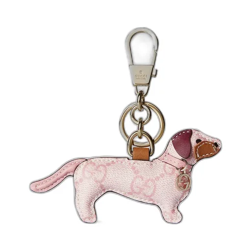 Dog-Shaped Bag Charm