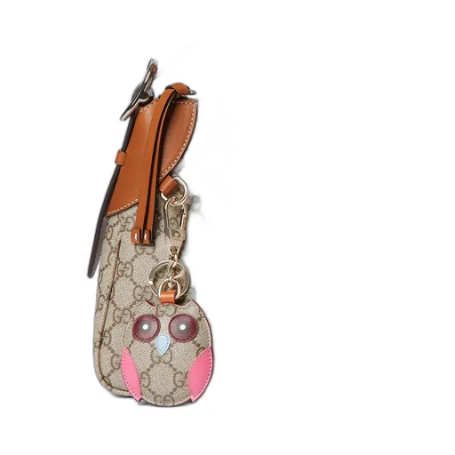 Owl-Shaped Bag Charm