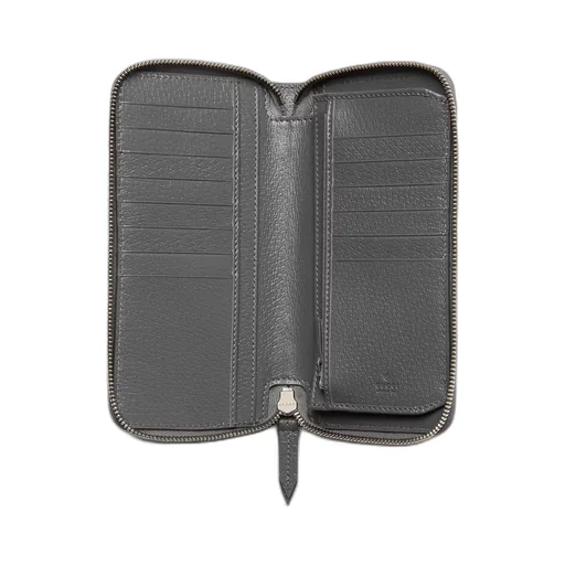Bi-Colour Zip Around Wallet
