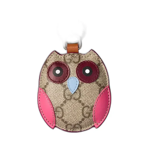 Owl-Shaped Bag Charm