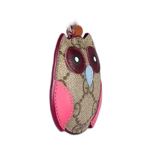 Owl-Shaped Bag Charm
