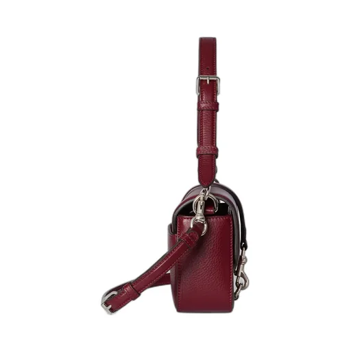 Small Crossbody Bag With Hook Closure