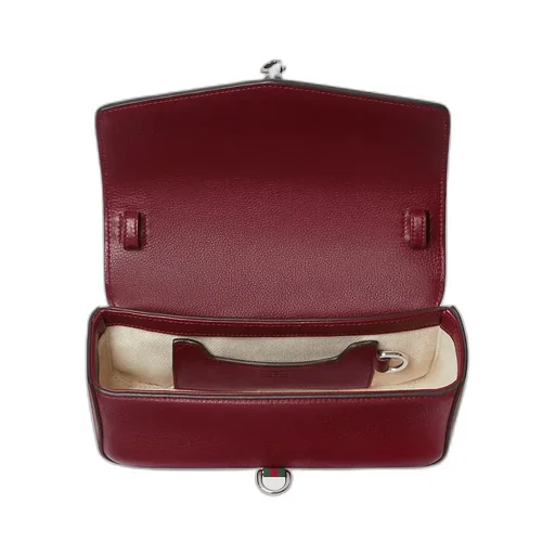 Small Crossbody Bag With Hook Closure