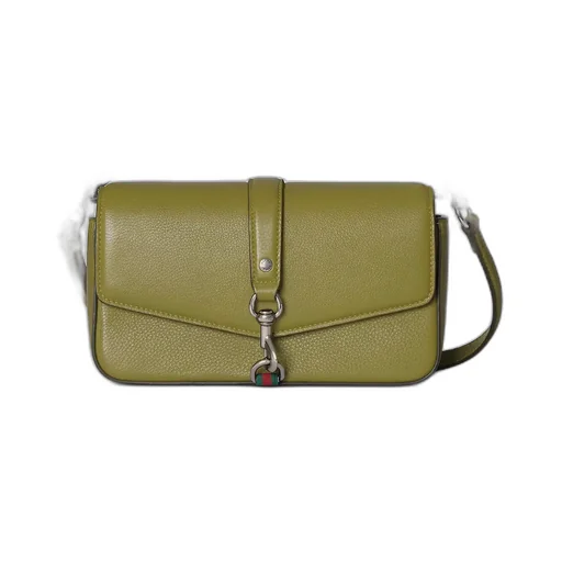 Small Crossbody Bag With Hook Closure