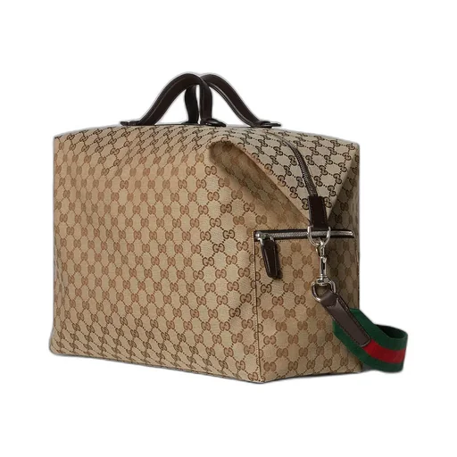 Gg Canvas Medium Duffle Bag