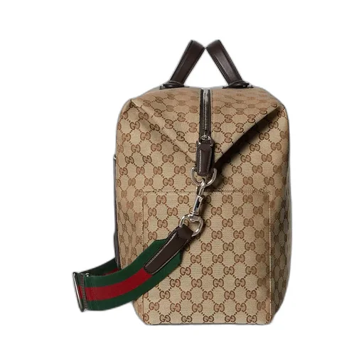 Gg Canvas Medium Duffle Bag