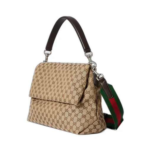 Medium Gg Crossbody Bag With Web