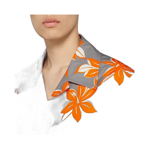 Printed Cotton Poplin Shirt