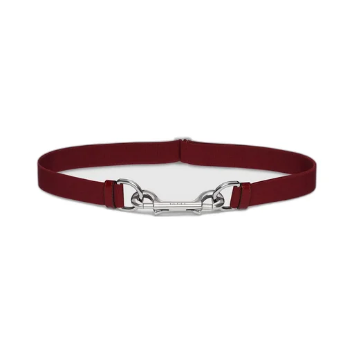 Thin Belt With Double Snap Hook Buckle