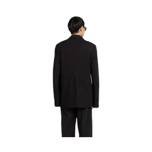 Double-Breasted Cotton Poplin Jacket