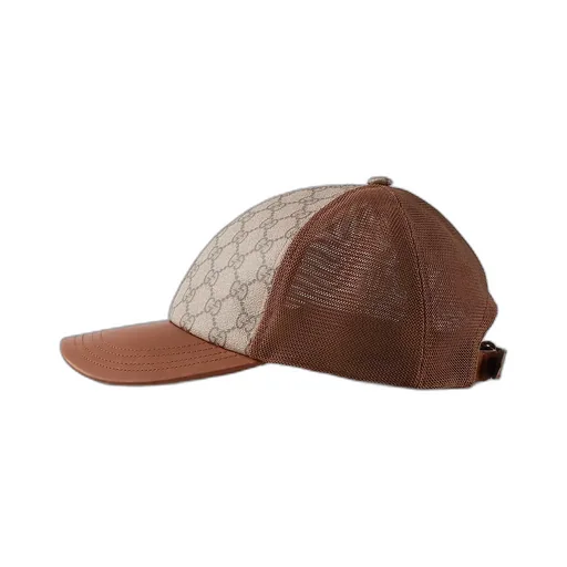 Gg Monogram Canvas Baseball Hat