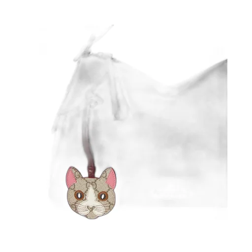 Cat-Shaped Bag Charm