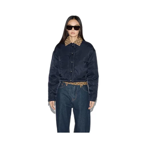 Reversible Gabardine Nylon Jacket