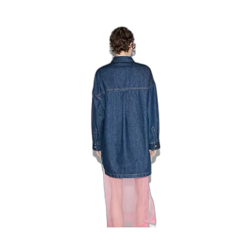Embroidered Denim Shirt