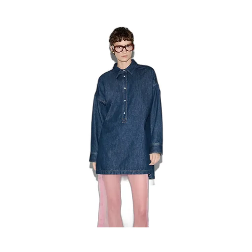 Embroidered Denim Shirt