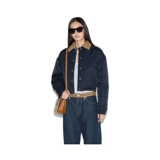 Reversible Gabardine Nylon Jacket