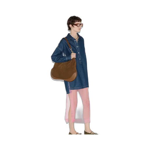 Embroidered Denim Shirt