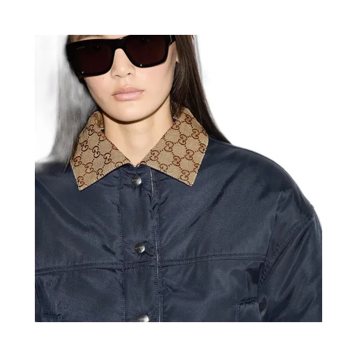 Reversible Gabardine Nylon Jacket