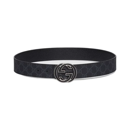 Reversible Belt With Interlocking G Buckle