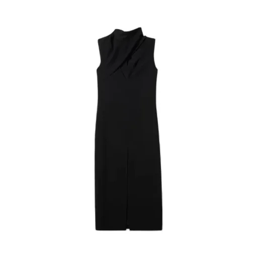Acetate Viscose Sable Dress