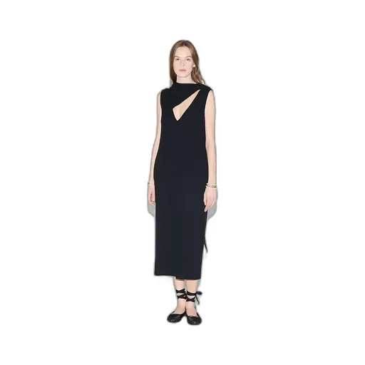 Acetate Viscose Sable Dress