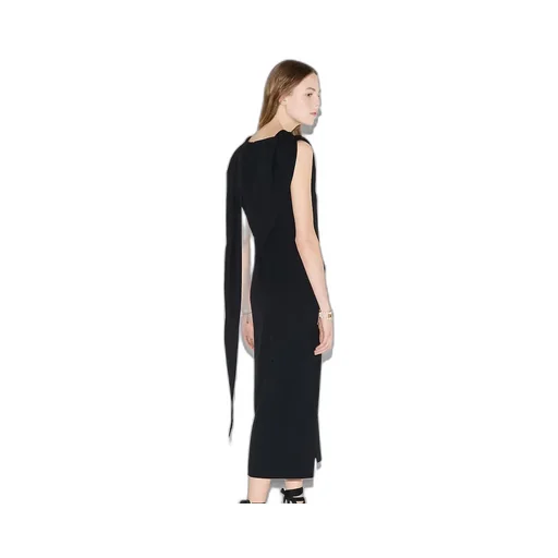 Acetate Viscose Sable Dress