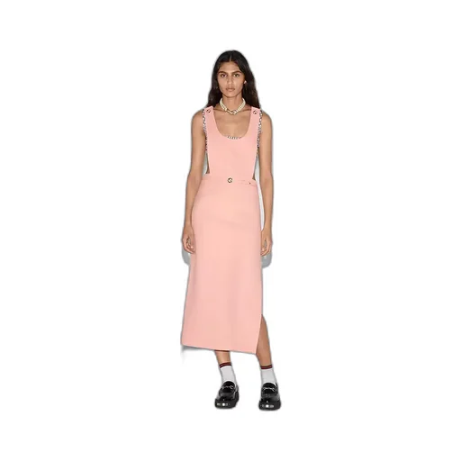 Wool Silk CrÊPe Dress