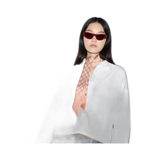 Printed Silk Neck Bow