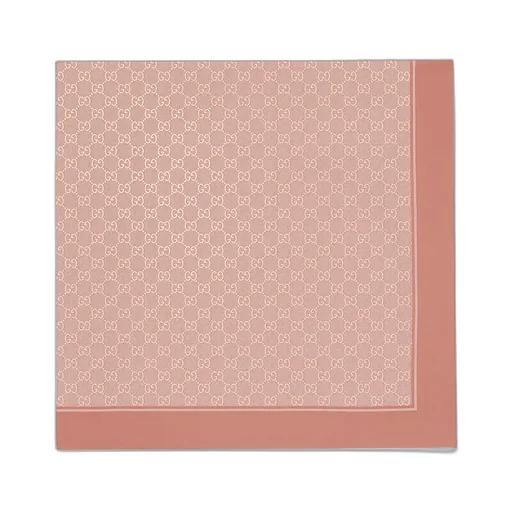 Laminated Printed Silk Twill Carré